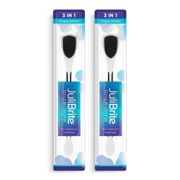 Puliscilingua JuliBrite 2-Pack (Nero)