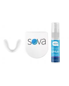 Pacchetto Sova - paradenti per il digrignamento dei denti + spray